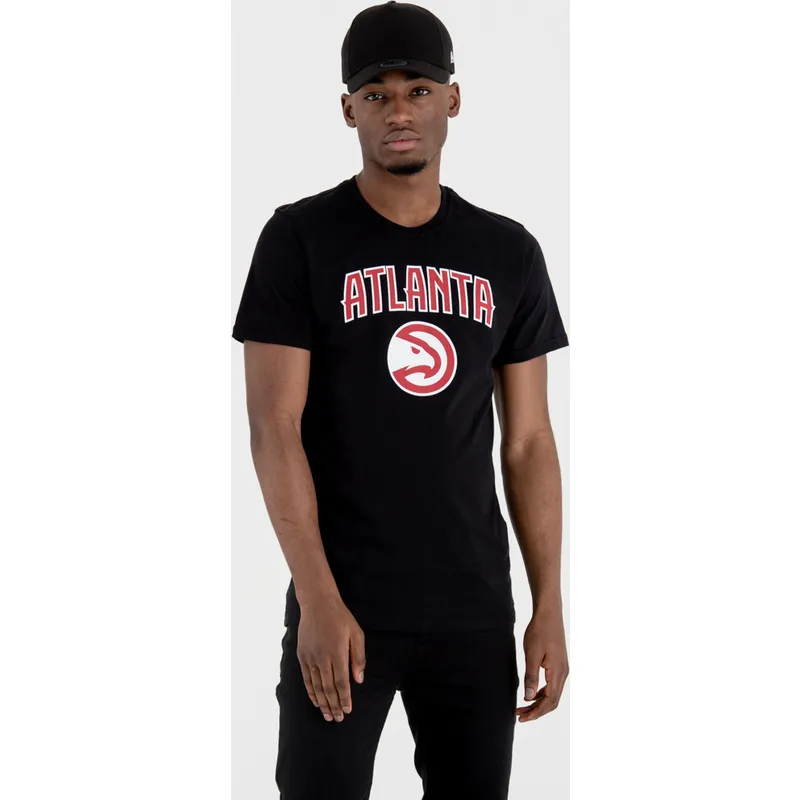 t-shirt-korte-mouw-zwart-van-atlanta-hawks-nba-van-new-era