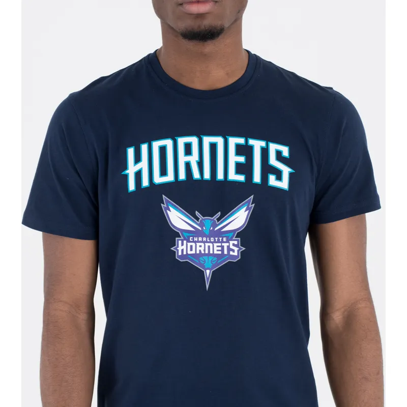 t-shirt-korte-mouw-marineblauw-van-charlotte-hornets-nba-van-new-era