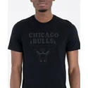 t-shirt-korte-mouw-zwart-van-chicago-bulls-nba-van-new-era