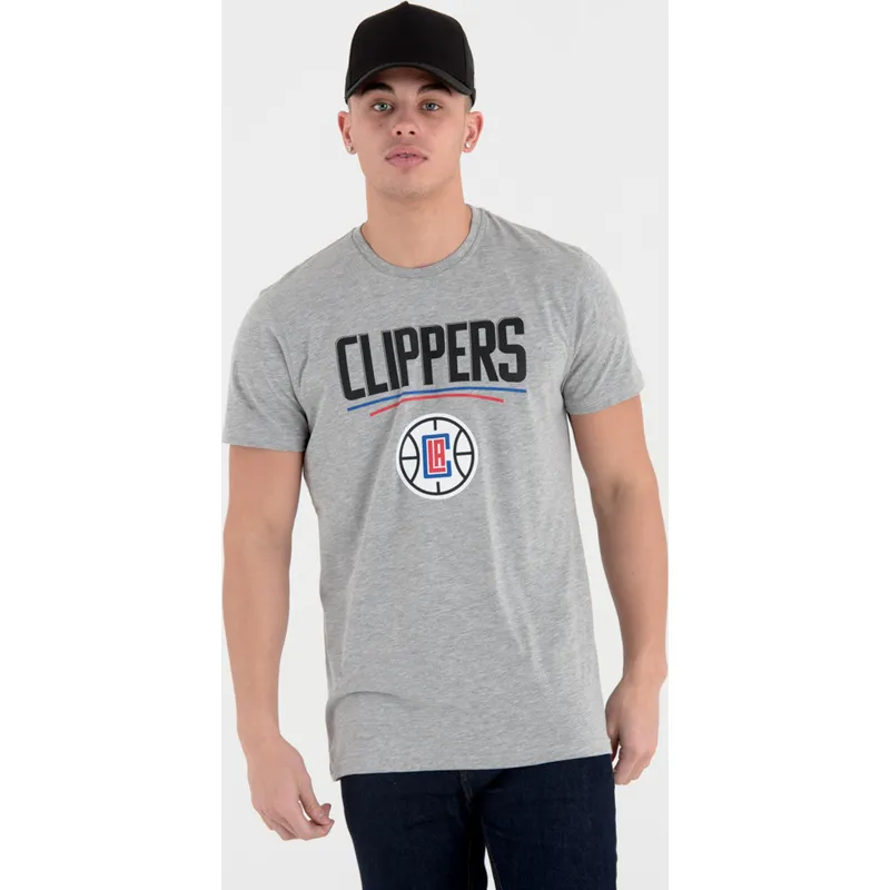 t-shirt-korte-mouw-grijs-van-los-angeles-clippers-nba-van-new-era