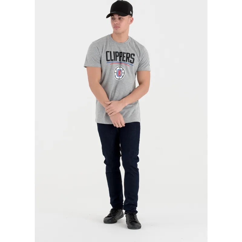 t-shirt-korte-mouw-grijs-van-los-angeles-clippers-nba-van-new-era