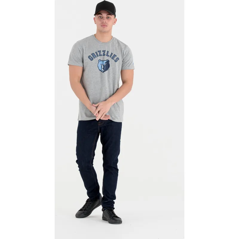 t-shirt-korte-mouw-grijs-van-memphis-grizzlies-nba-van-new-era