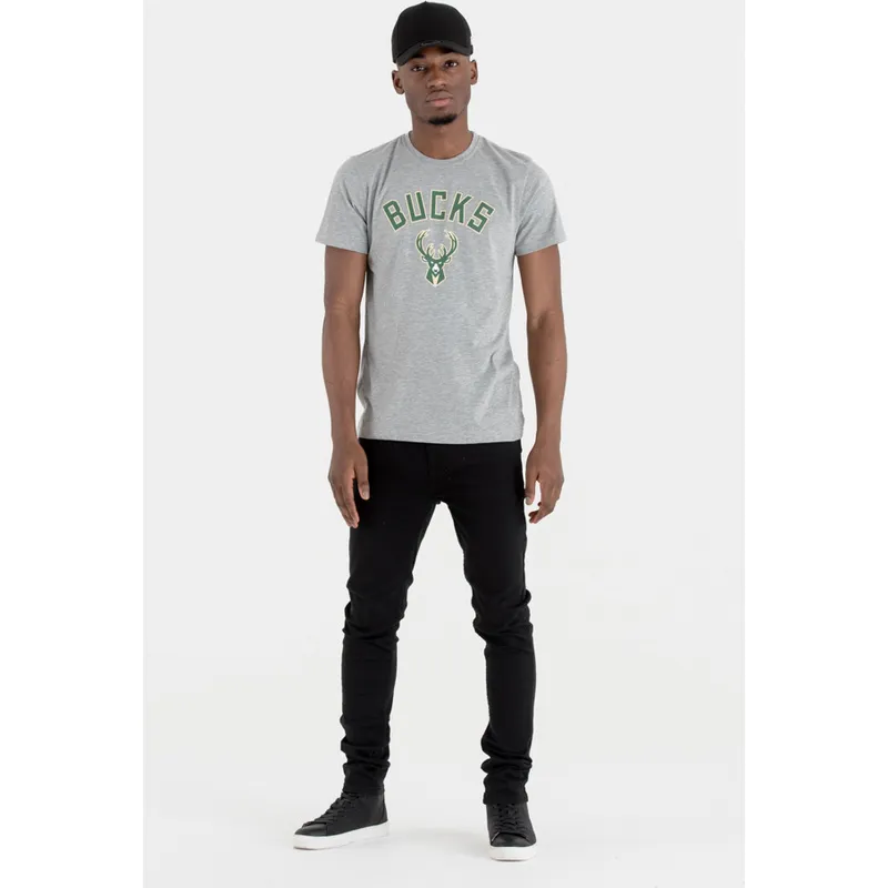 t-shirt-korte-mouw-grijs-van-milwaukee-bucks-nba-van-new-era t-shirt-korte-mouw-grijs-van-milwaukee-bucks-nba-van-new-era