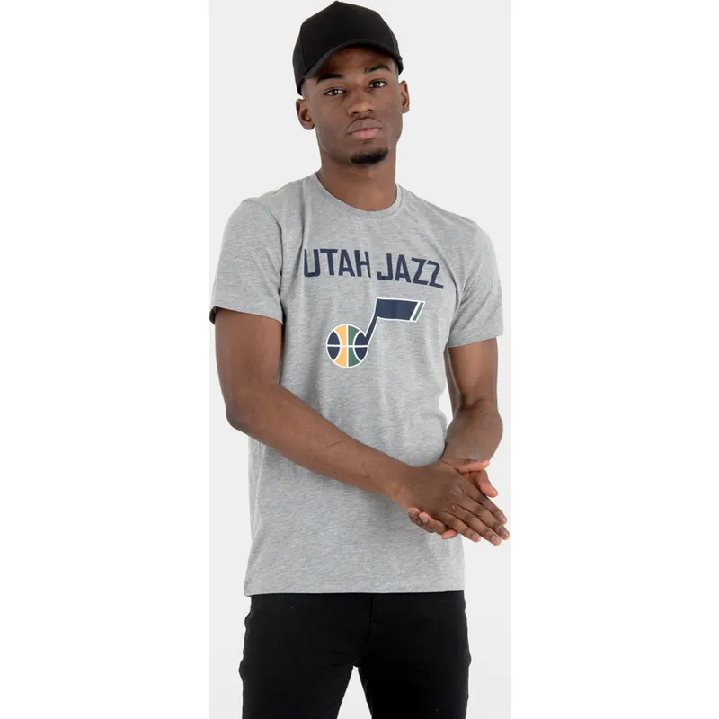 t-shirt-korte-mouw-grijs-van-utah-jazz-nba-van-new-era t-shirt-korte-mouw-grijs-van-utah-jazz-nba-van-new-era