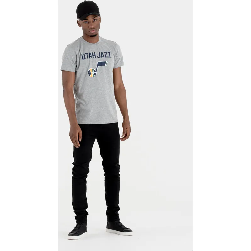 t-shirt-korte-mouw-grijs-van-utah-jazz-nba-van-new-era t-shirt-korte-mouw-grijs-van-utah-jazz-nba-van-new-era