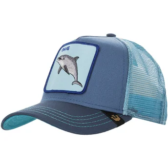 petten-gebogen-blauw-snapback-save-us-the-farm-van-goorin-bros