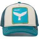 petten-gebogen-blauw-snapback-peace-keeper-the-farm-van-goorin-bros