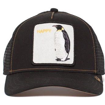 petten-gebogen-zwart-snapback-waddler-the-farm-van-goorin-bros