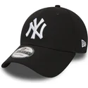 petten-gebogen-zwart-verstelbaar-9forty-essential-van-new-york-yankees-mlb-van-new-era