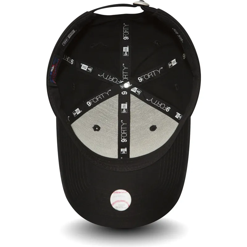 petten-gebogen-zwart-verstelbaar-9forty-essential-van-new-york-yankees-mlb-van-new-era petten-gebogen-zwart-verstelbaar-9forty-essential-van-new-york-yankees-mlb-van-new-era