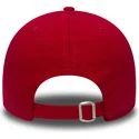 petten-gebogen-rood-verstelbaar-9forty-essential-van-new-york-yankees-mlb-van-new-era