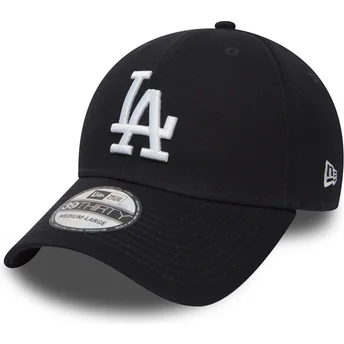 Petten gebogen marineblauw fitted 39THIRTY Classic van Los Angeles Dodgers MLB van New Era