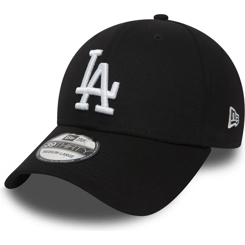 petten-gebogen-zwart-fitted-39thirty-essential-van-los-angeles-dodgers-mlb-van-new-era petten-gebogen-zwart-fitted-39thirty-essential-van-los-angeles-dodgers-mlb-van-new-era