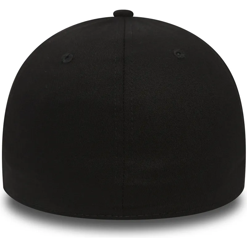 petten-gebogen-zwart-fitted-39thirty-essential-van-los-angeles-dodgers-mlb-van-new-era