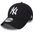petten-gebogen-marineblauw-fitted-39thirty-classic-van-new-york-yankees-mlb-van-new-era