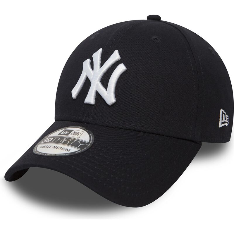 petten-gebogen-marineblauw-fitted-39thirty-classic-van-new-york-yankees-mlb-van-new-era