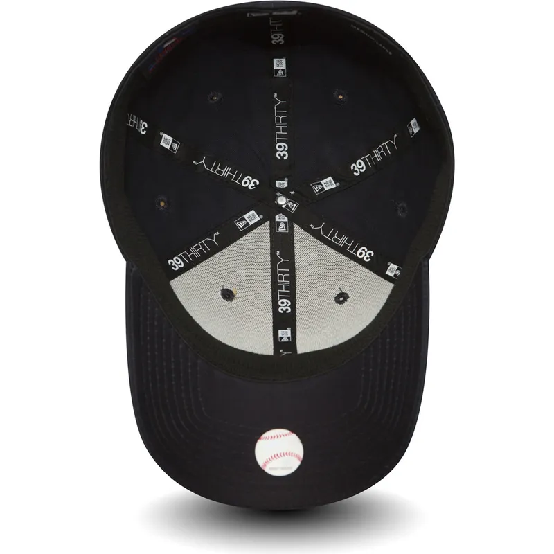 petten-gebogen-marineblauw-fitted-39thirty-classic-van-new-york-yankees-mlb-van-new-era