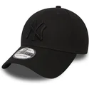 petten-gebogen-zwart-fitted-39thirty-classic-van-new-york-yankees-mlb-van-new-era