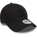 petten-gebogen-zwart-fitted-39thirty-classic-van-new-york-yankees-mlb-van-new-era