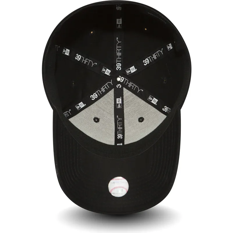 petten-gebogen-zwart-fitted-39thirty-classic-van-new-york-yankees-mlb-van-new-era