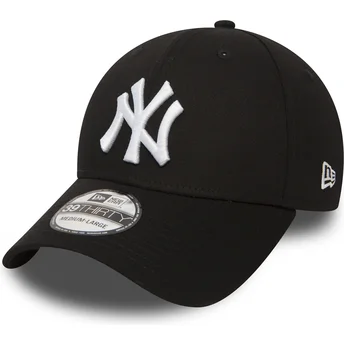 Petten gebogen zwart fitted 39THIRTY Classic van New York Yankees MLB van New Era