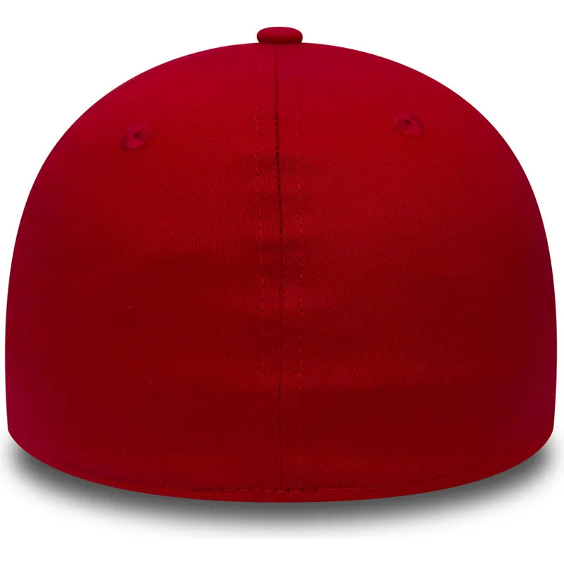 petten-gebogen-rood-fitted-39thirty-classic-van-new-york-yankees-mlb-van-new-era petten-gebogen-rood-fitted-39thirty-classic-van-new-york-yankees-mlb-van-new-era