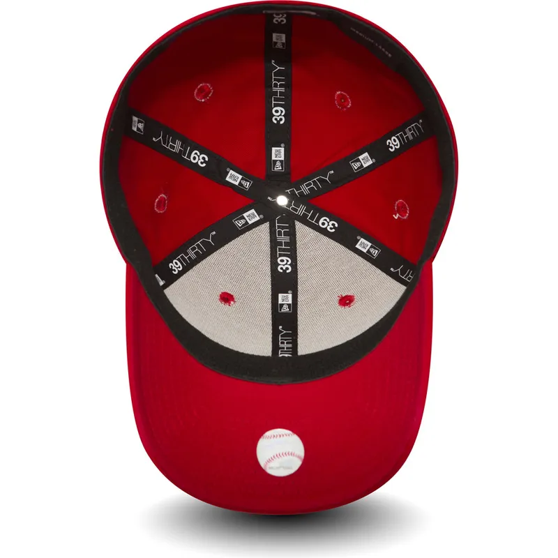 petten-gebogen-rood-fitted-39thirty-classic-van-new-york-yankees-mlb-van-new-era petten-gebogen-rood-fitted-39thirty-classic-van-new-york-yankees-mlb-van-new-era