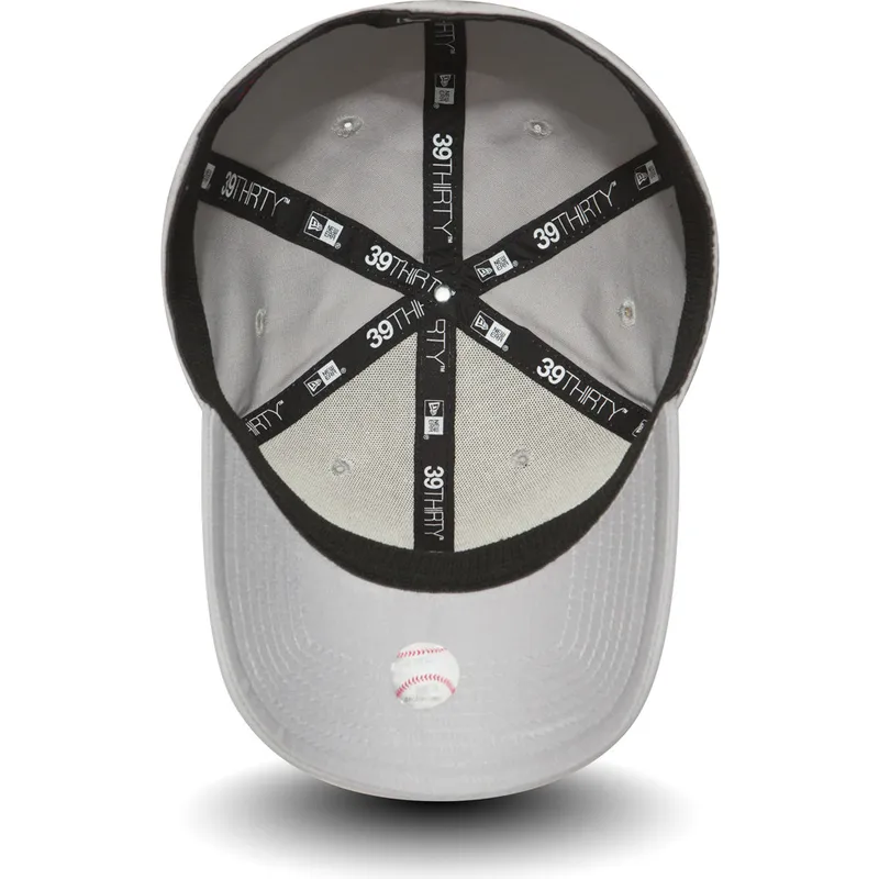 petten-gebogen-grijs-fitted-39thirty-classic-van-new-york-yankees-mlb-van-new-era