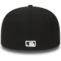 petten-plat-zwart-fitted-59fifty-essential-van-los-angeles-dodgers-mlb-van-new-era