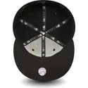 petten-plat-zwart-fitted-59fifty-essential-van-los-angeles-dodgers-mlb-van-new-era