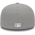 petten-plat-grijs-fitted-59fifty-essential-van-los-angeles-dodgers-mlb-van-new-era