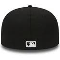 petten-plat-zwart-fitted-59fifty-essential-van-new-york-yankees-mlb-van-new-era