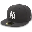 petten-plat-steen-fitted-59fifty-essential-van-new-york-yankees-mlb-van-new-era