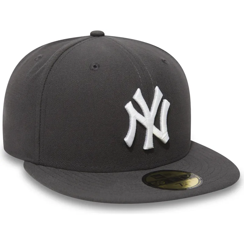 petten-plat-steen-fitted-59fifty-essential-van-new-york-yankees-mlb-van-new-era