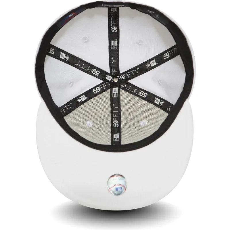petten-plat-wit-fitted-59fifty-white-on-white-van-new-york-yankees-mlb-van-new-era