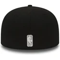 petten-plat-zwart-fitted-59fifty-essential-van-brooklyn-nets-nba-van-new-era