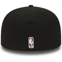 petten-plat-zwart-fitted-59fifty-essential-van-miami-heat-nba-van-new-era