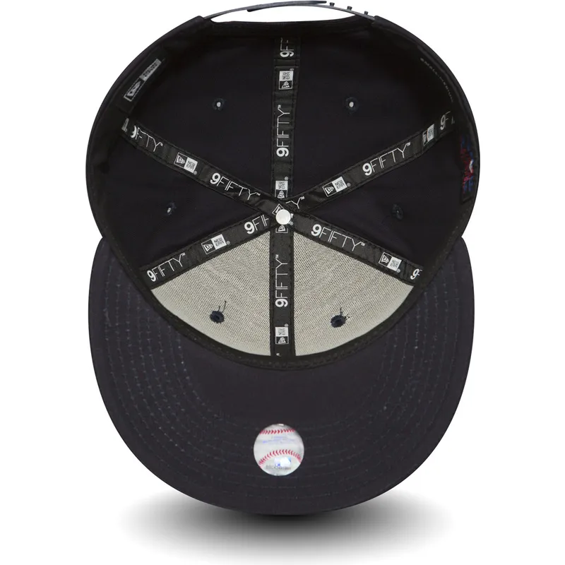 petten-plat-marineblauw-snapback-ajustable-9fifty-essential-van-boston-red-sox-mlb-van-new-era