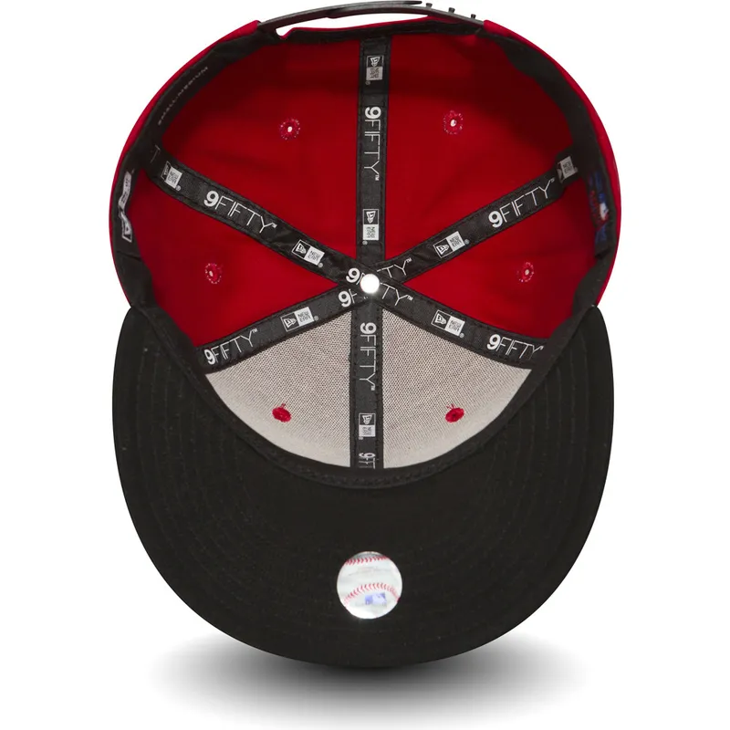 petten-plat-rood-snapback-ajustable-9fifty-cotton-block-van-new-york-yankees-mlb-van-new-era