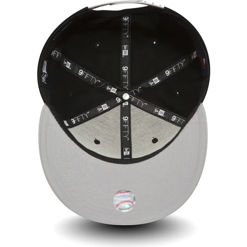 petten-plat-zwart-snapback-ajustable-9fifty-cotton-block-van-new-york-yankees-mlb-van-new-era