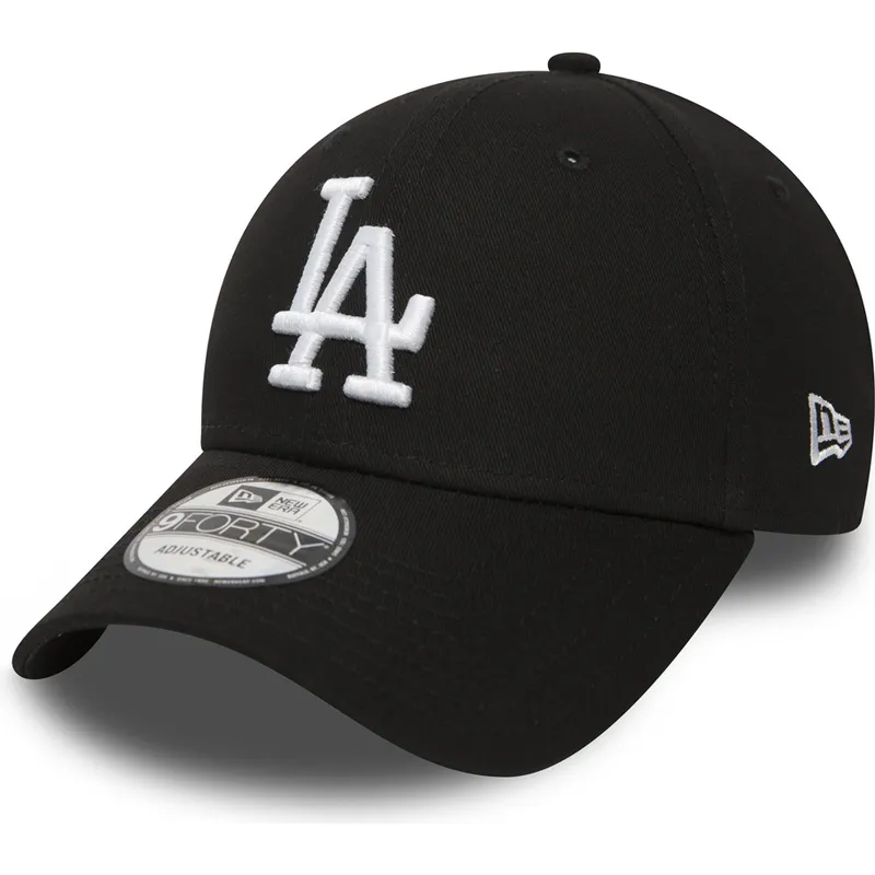 petten-gebogen-zwart-verstelbaar-9forty-essential-van-los-angeles-dodgers-mlb-van-new-era petten-gebogen-zwart-verstelbaar-9forty-essential-van-los-angeles-dodgers-mlb-van-new-era