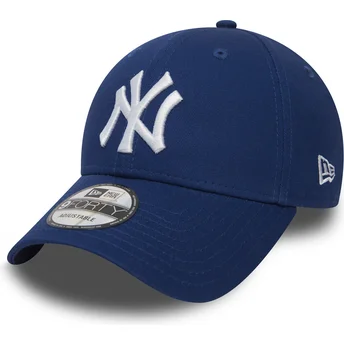 Petten gebogen blauw verstelbaar 9FORTY Essential van New York Yankees MLB van New Era