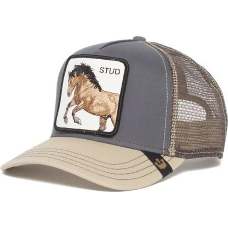 petten-gebogen-grijs-snapback-you-stud-the-farm-van-goorin-bros petten-gebogen-grijs-snapback-you-stud-the-farm-van-goorin-bros