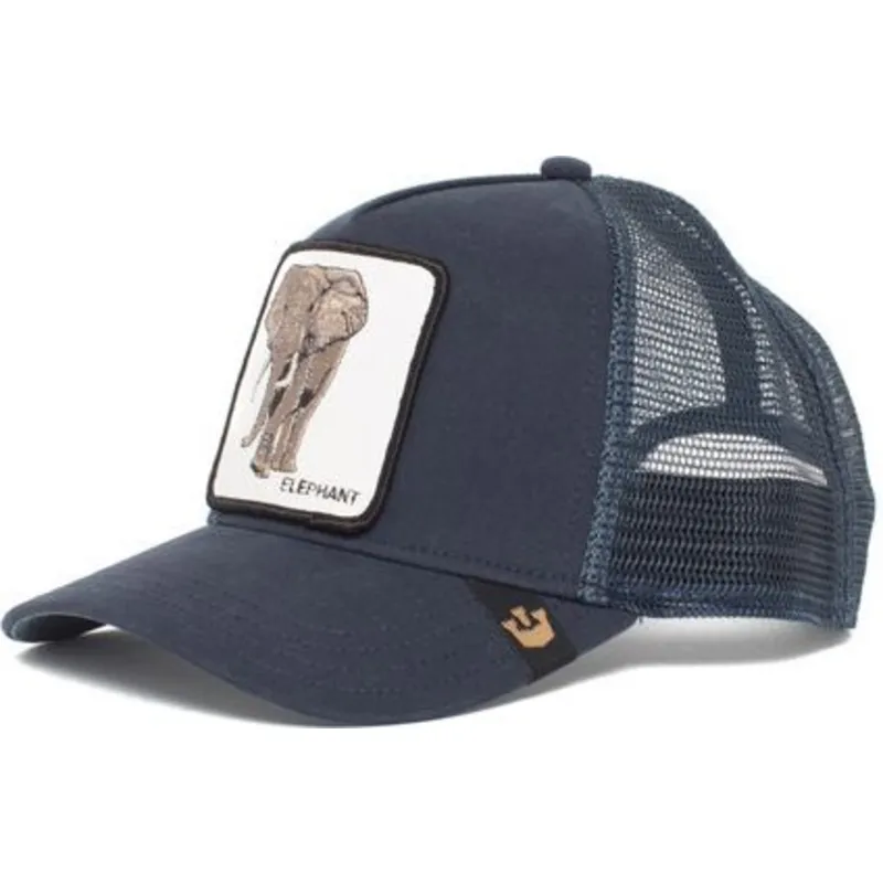 petten-gebogen-marineblauw-snapback-elephant-the-farm-van-goorin-bros