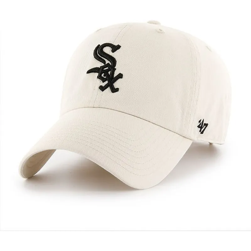 petten-gebogen-creme-verstelbaar-van-chicago-white-sox-mlb-van-47-brand petten-gebogen-creme-verstelbaar-van-chicago-white-sox-mlb-van-47-brand