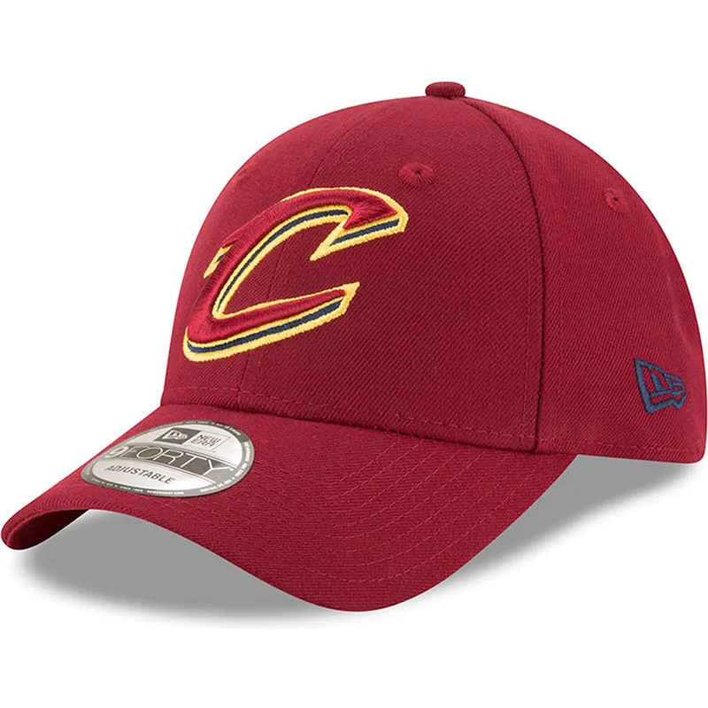 petten-gebogen-rood-verstelbaar-9forty-the-league-van-cleveland-cavaliers-nba-van-new-era petten-gebogen-rood-verstelbaar-9forty-the-league-van-cleveland-cavaliers-nba-van-new-era