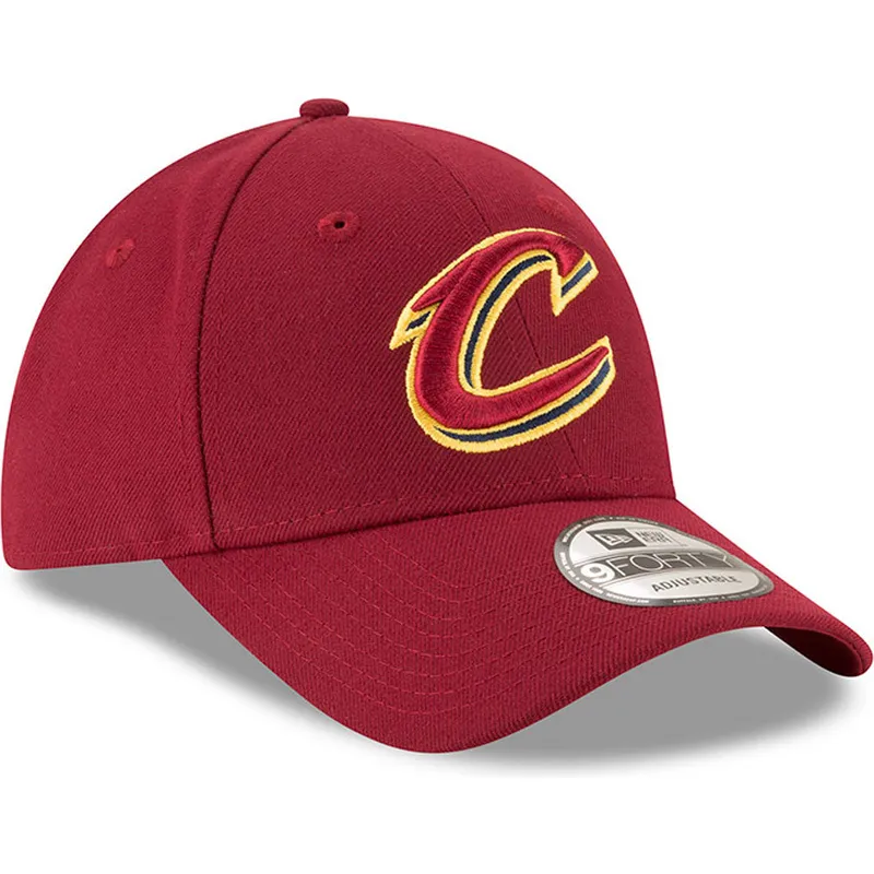 petten-gebogen-rood-verstelbaar-9forty-the-league-van-cleveland-cavaliers-nba-van-new-era petten-gebogen-rood-verstelbaar-9forty-the-league-van-cleveland-cavaliers-nba-van-new-era