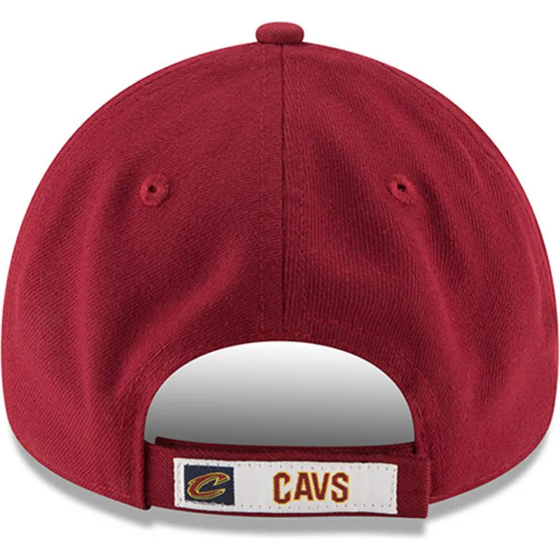 petten-gebogen-rood-verstelbaar-9forty-the-league-van-cleveland-cavaliers-nba-van-new-era petten-gebogen-rood-verstelbaar-9forty-the-league-van-cleveland-cavaliers-nba-van-new-era
