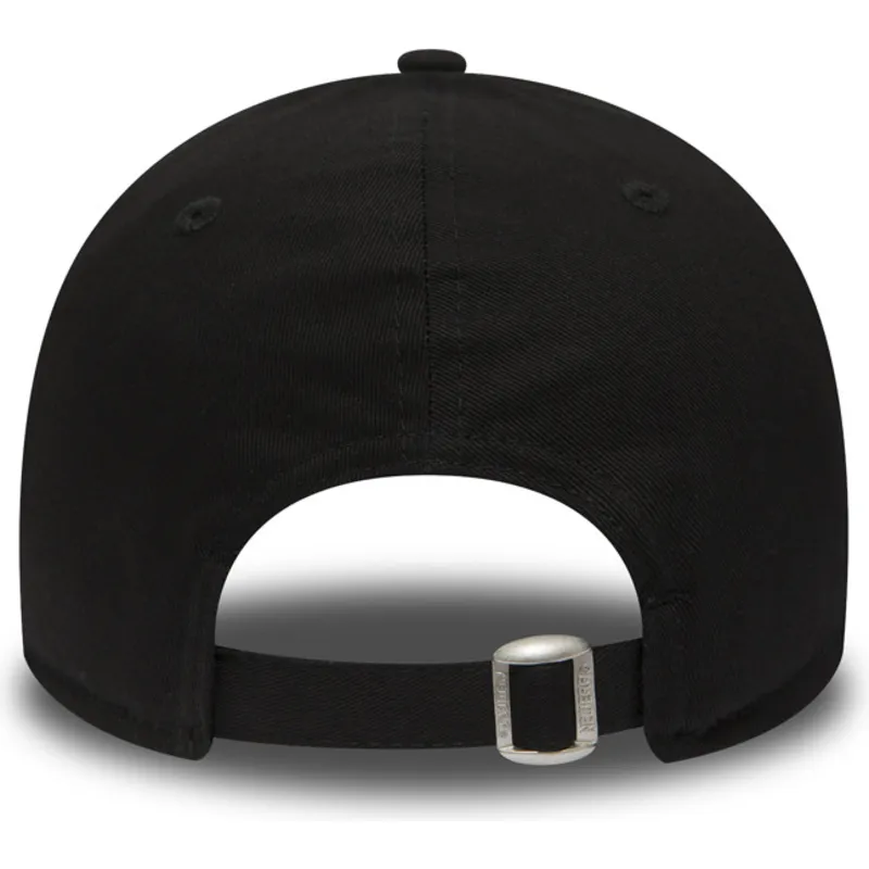 petten-gebogen-zwart-verstelbaar-9forty-essential-van-los-angeles-dodgers-mlb-van-new-era