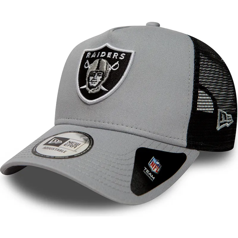 petten-gebogen-grijs-snapback-essential-a-frame-van-las-vegas-raiders-nfl-van-new-era